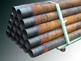 reibgeschweißte Bohrstangen mit Rundgewinde