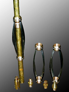 Centraliser für Wireline-Logging Sonde