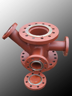 Spool geschweißt mit Flansche