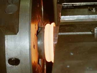 Reibschweißen - Stauchvorgang