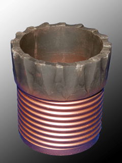 Schneidschuh / Rohrschuh / Ringbohrkrone (Zapfengewinde-Ausführungen)