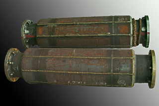 bleigefüllte Schwerstangen OD&nbsp;508&nbsp;mm mit OD&nbsp;500&nbsp;mm Anschlussflansch für Lufthebebohrstangen